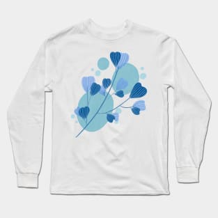 Blue plant Long Sleeve T-Shirt